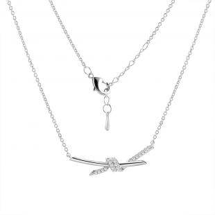 Колье<br> 0520916358A, куб.цирконий