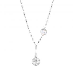 Колье<br> 0520954729A, жемчуг "барокко" (культ.)