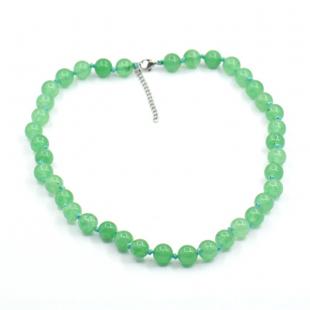 Бусы<br> 052121198E, нефрит