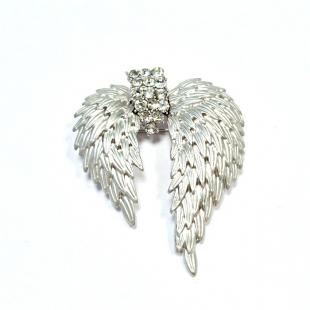 Брошь<br> 082411118A-M, кристалл "swarovski"