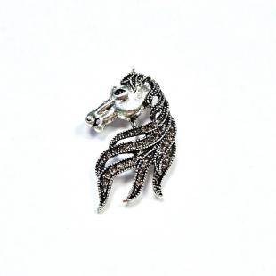 Брошь<br> 082411126J, кристалл "swarovski"