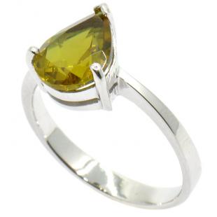 Серебряное кольцо<br> 210034-32-197, султанит