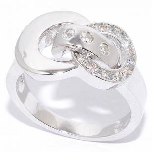 Серебряное кольцо<br> 21SK-SB054-R-59, куб.цирконий