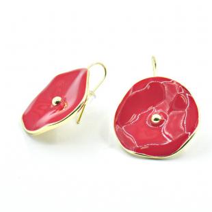 Серьги<br> 22238926628GP-D, керамика, нанокристалл