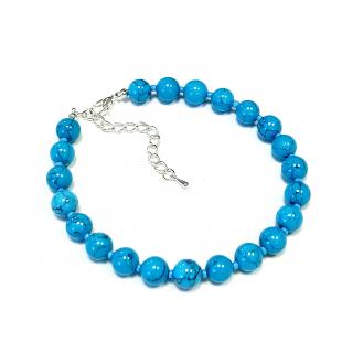 Браслет<br> 241361285, бирюза пр., бисер