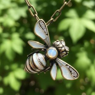 Колье<br> 25238923527GP-MIX, кристалл "swarovski", перламутр, эмаль