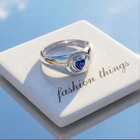 Кольцо, вставка: куб.цирконий, арт.:012022073c, SilverWings, рис. 3