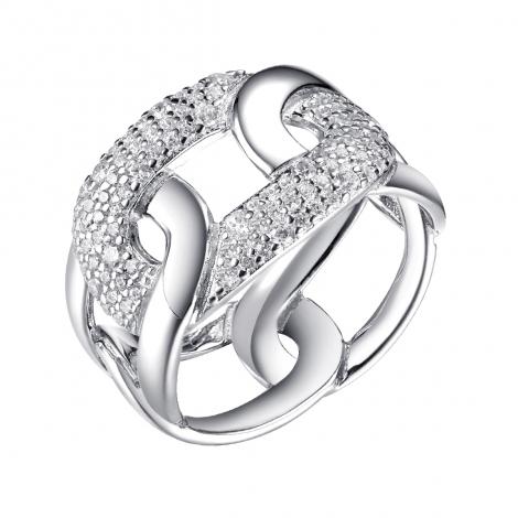 Кольцо, вставка: куб.цирконий, арт.:0120911095a, SilverWings, рис. 1