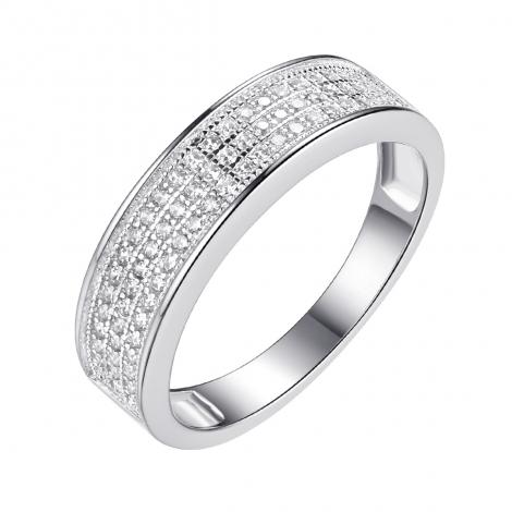 Кольцо, вставка: куб.цирконий, арт.:0120911146a, SilverWings, рис. 1