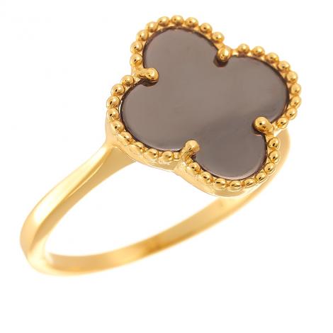 Кольцо, вставка: керамика, арт.:0120911317pgp-p, SilverWings, рис. 1