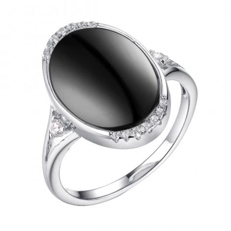 Кольцо, вставка: керамика, куб.цирконий, арт.:0120911486ab, SilverWings, рис. 1