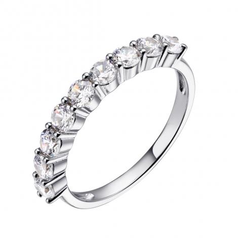 Кольцо, вставка: куб.цирконий, арт.:0120911696a, SilverWings, рис. 1