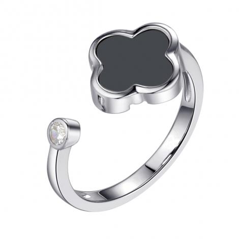 Кольцо, вставка: керамика, куб.цирконий, арт.:0120912941b, SilverWings, рис. 1