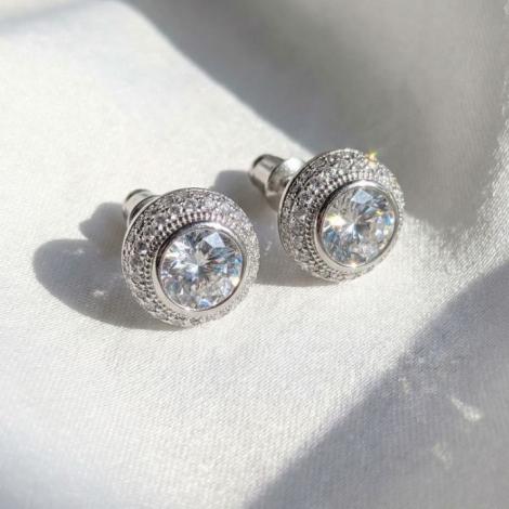 Серьги, вставка: куб.цирконий, арт.:0220911112a, SilverWings, рис. 3