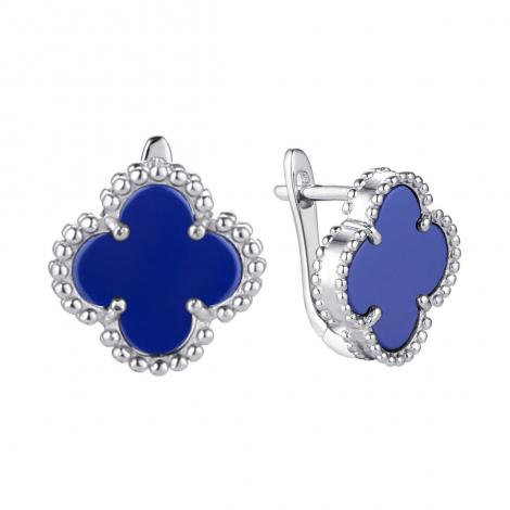 Серьги, вставка: керамика, арт.:0220912318ccf, SilverWings, рис. 1