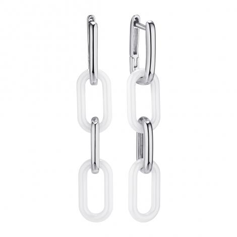 Серьги, вставка: керамика, арт.:0220912777a, SilverWings, рис. 1