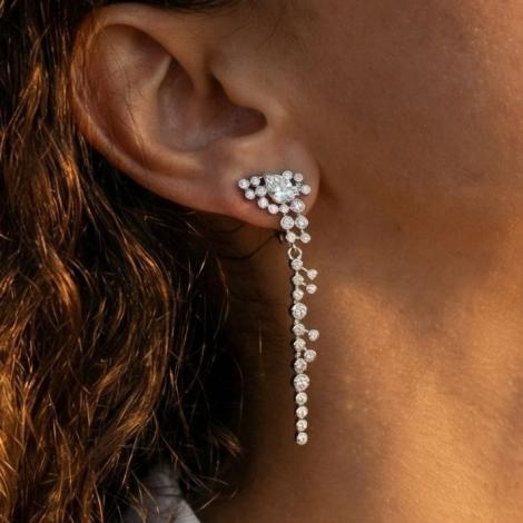 Серьги, вставка: куб.цирконий, арт.:0220913239a, SilverWings, рис. 2