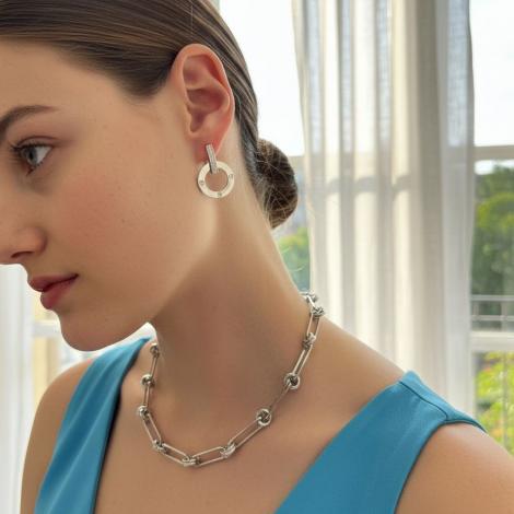 Серьги, вставка: куб.цирконий, арт.:0220915771a, SilverWings, рис. 2