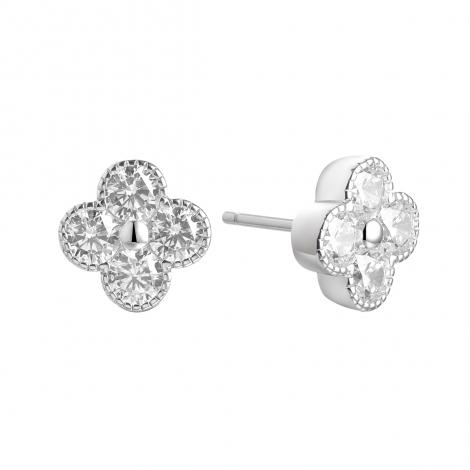 Серьги, вставка: куб. цирконий, арт.:0220915835a, SilverWings, рис. 1