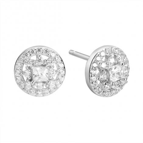 Серьги, вставка: куб. цирконий, арт.:0220915841a, SilverWings, рис. 1