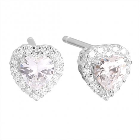 Серьги, вставка: куб. цирконий, арт.:0220915843a, SilverWings, рис. 1