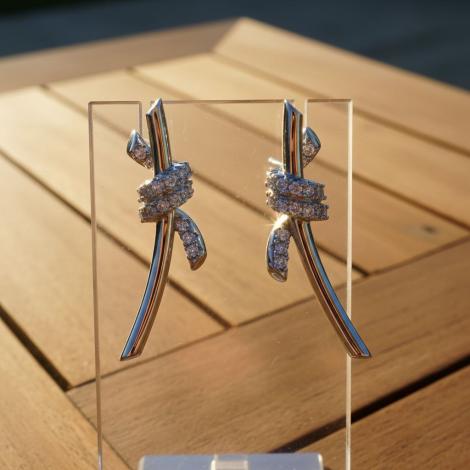 Серьги, вставка: куб.цирконий, арт.:0220916358a, SilverWings, рис. 3