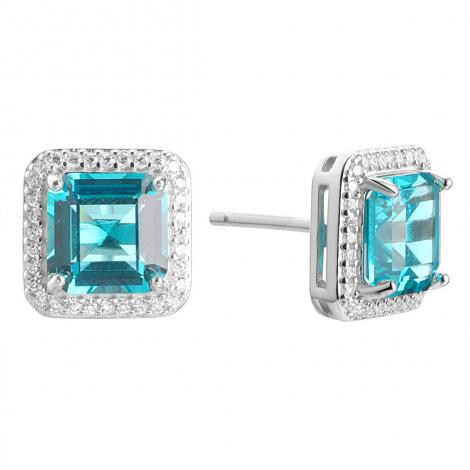 Серьги, вставка: куб.цирконий, арт.:0220916833n, SilverWings, рис. 1