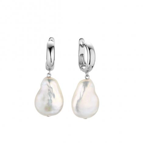 Серьги, вставка: жемчуг "барокко", арт.:0220955727a, SilverWings, рис. 1