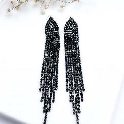 Серьги, вставка: куб.цирконий, арт.:022351120b, SilverWings, рис. 1