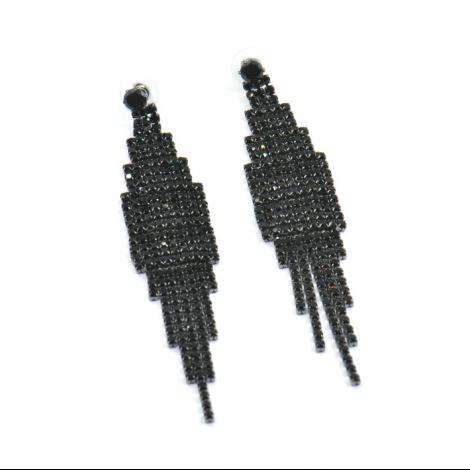 Серьги, вставка: куб.цирконий, арт.:022351151b, SilverWings, рис. 1