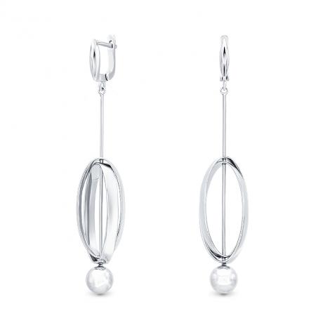 Серьги, арт.:02fye9526-113, SilverWings, рис. 1