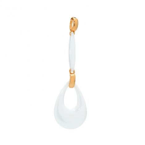 Подвеска, вставка: керамика, куб.цирконий, арт.:0320911108pgp-a, SilverWings, рис. 1