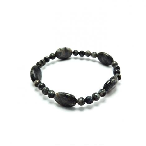 Браслет, вставка: лаврикит, арт.:041361282, SilverWings, рис. 1