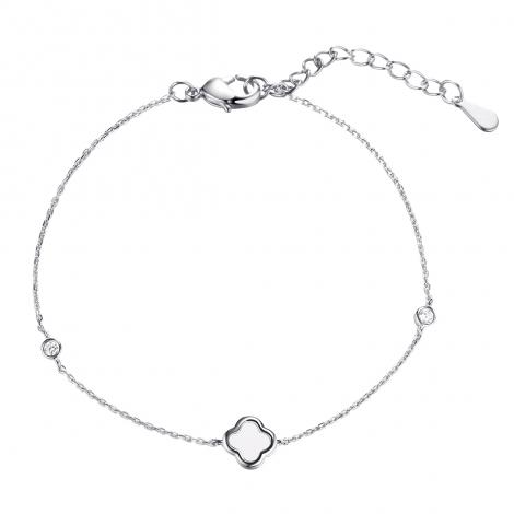 Браслет, вставка: керамика, куб.цирконий, арт.:0420913267a, SilverWings, рис. 1