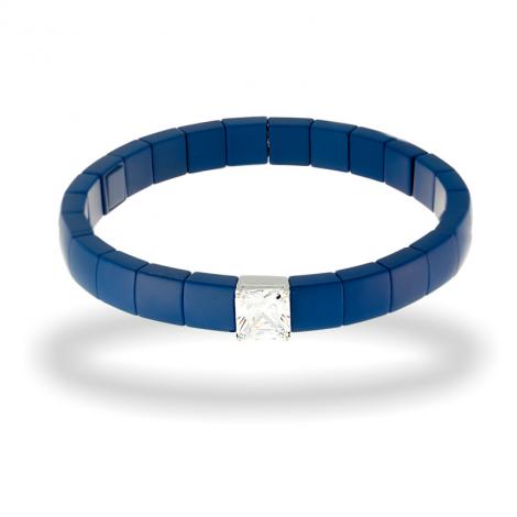 Браслет, вставка: керамика матовая, куб.цирконий, арт.:0420924612c-m, SilverWings, рис. 1