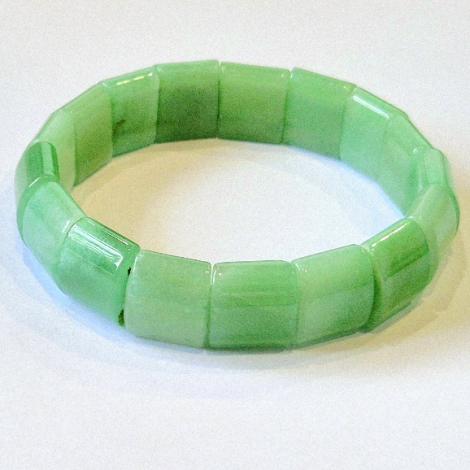 Браслет, вставка: нефрит, арт.:042121191-1e, SilverWings, рис. 1