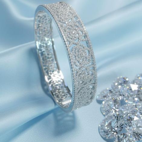 Браслет, вставка: куб.цирконий, арт.:042211370a, SilverWings, рис. 3