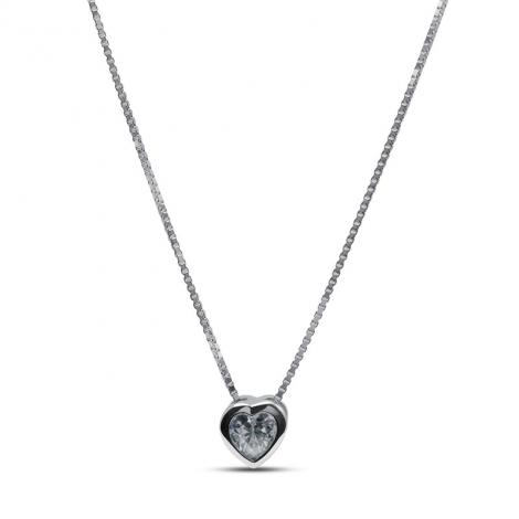 Колье, вставка: куб.цирконий, арт.:051274725a, SilverWings, рис. 1