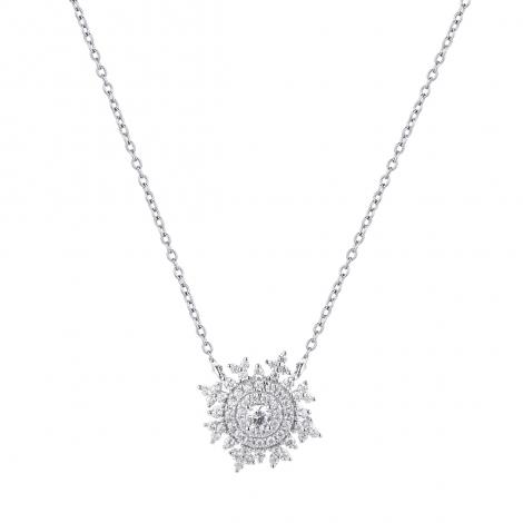 Колье, вставка: куб.цирконий, арт.:0520913025a, SilverWings, рис. 1