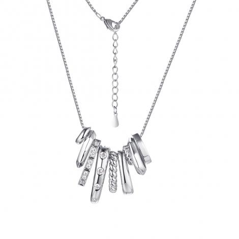 Колье, вставка: куб.цирконий, арт.:0520914270a, SilverWings, рис. 1