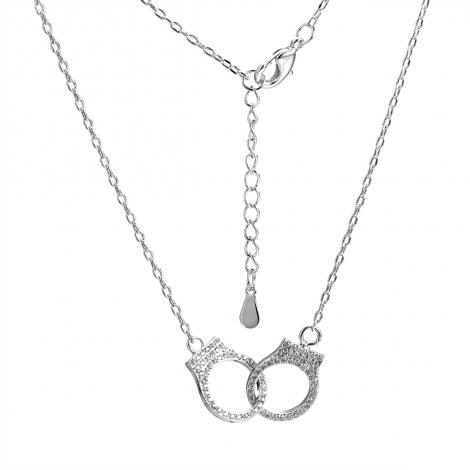 Колье, вставка: куб.цирконий, арт.:0520915376a, SilverWings, рис. 1