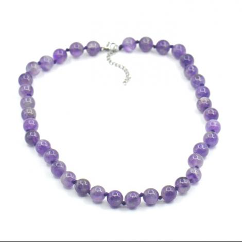 Бусы, вставка: аметист, арт.:052121198f, SilverWings, рис. 1
