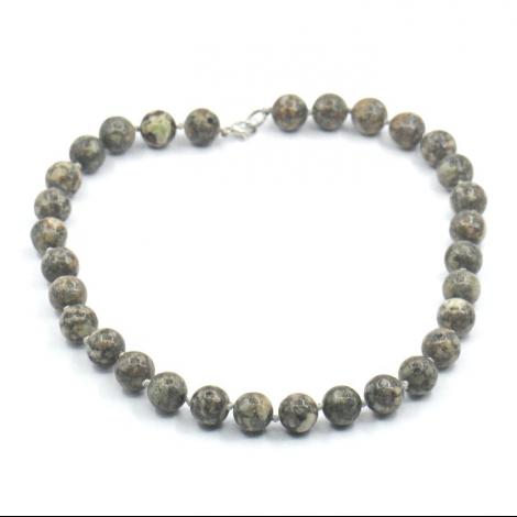 Бусы, вставка: яшма, арт.:052121199p, SilverWings, рис. 1