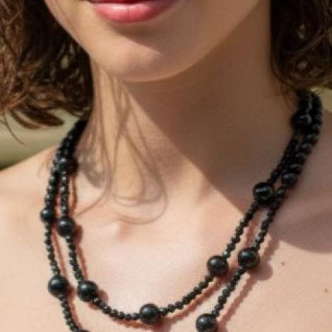 Колье, вставка: агат и., кристалл "swarovski", арт.:052201278, SilverWings, рис. 3