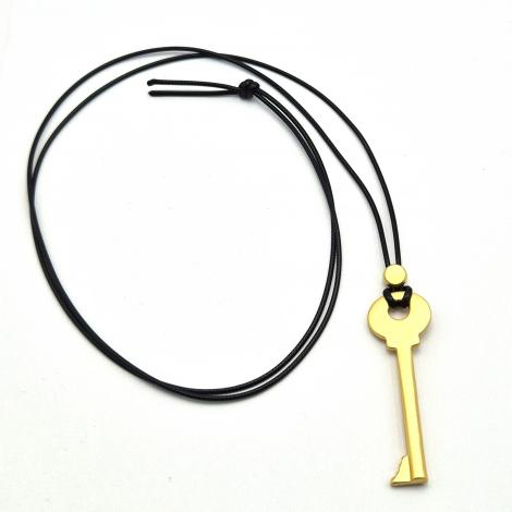 Колье, вставка: вощеный шнур, арт.:052211301gp-m, SilverWings, рис. 2