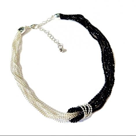 Колье, вставка: радиант, арт.:052211415b, SilverWings, рис. 1