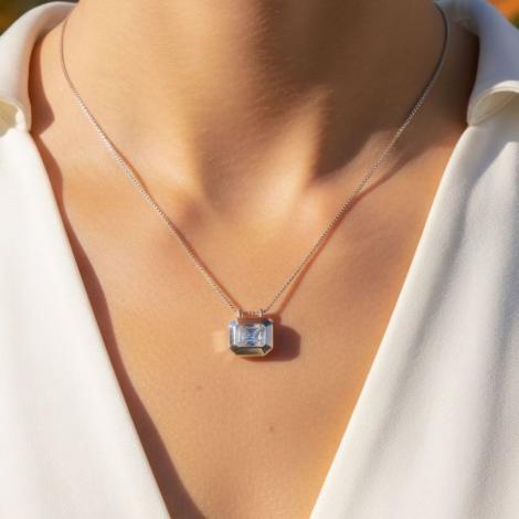 Колье, вставка: куб.цирконий, арт.:052234107a, SilverWings, рис. 2