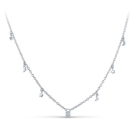 Колье, вставка: куб.цирконий, арт.:05dn923-202, SilverWings, рис. 1