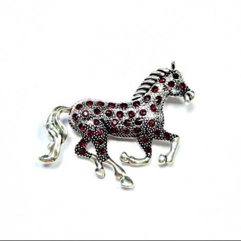 Брошь, вставка: кристалл "swarovski", арт.:082411121d, SilverWings, рис. 1