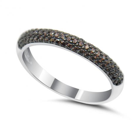 Серебряное кольцо, вставка: куб.цирконий, арт.:2111321499brp-x, SilverWings, рис. 1